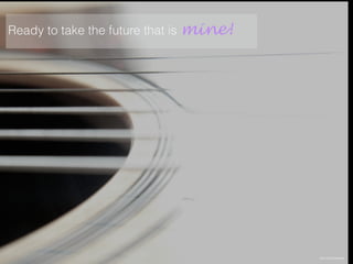 Ready to take the future that’s mine!
!
Ready to take the future that is mine!
https://ﬂic.kr/p/qMjg5R
 