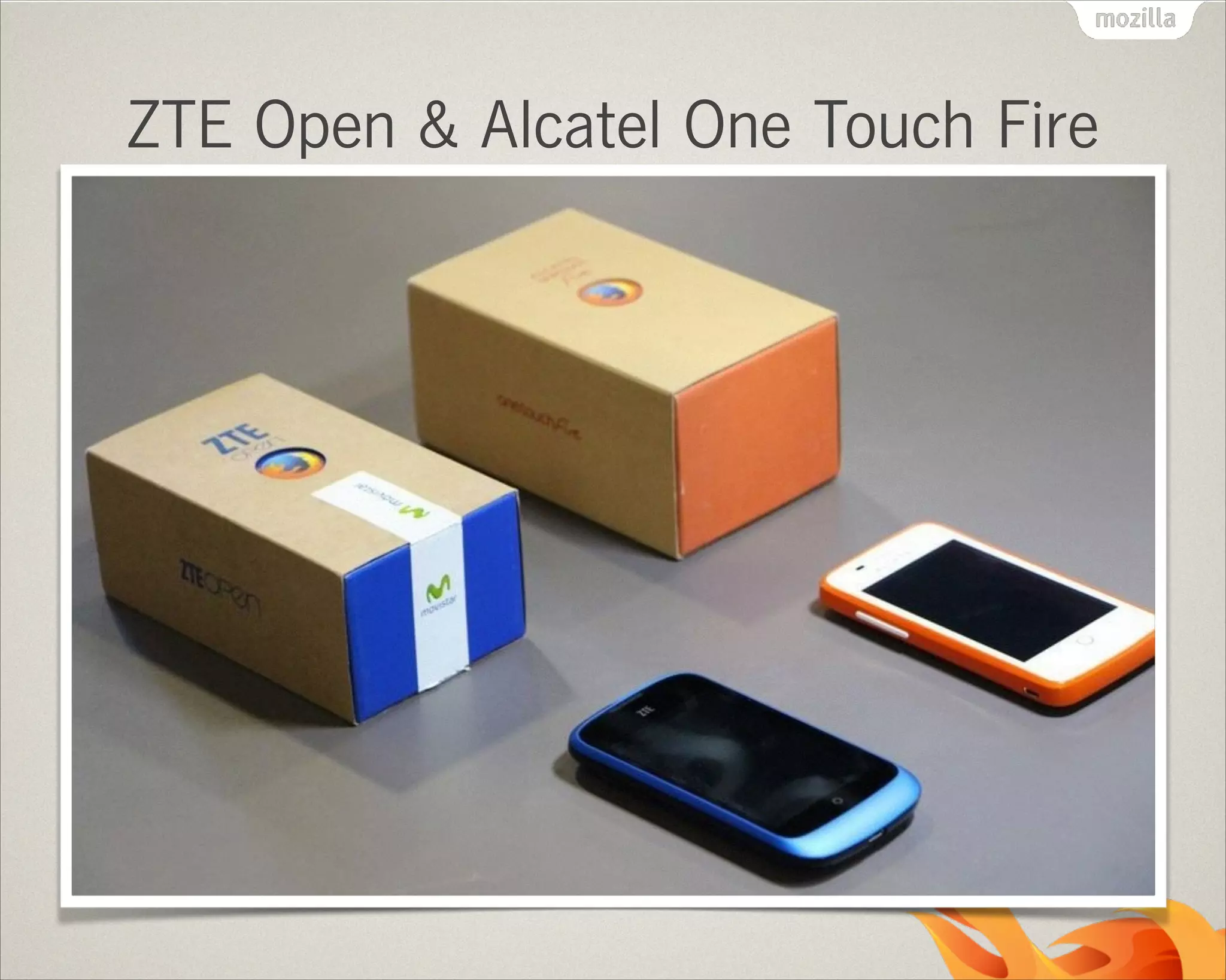 ZTE Open & Alcatel One Touch Fire

 