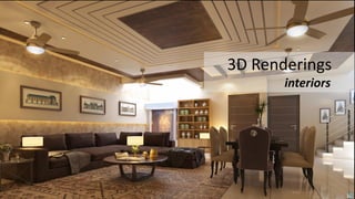 Architectural 3D Design & 3D Visualization / Rendering Service | PDF