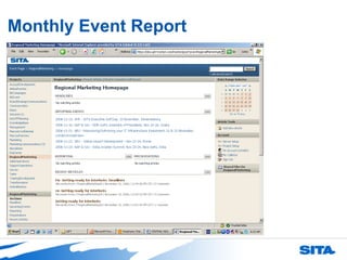 Monthly Event Report  