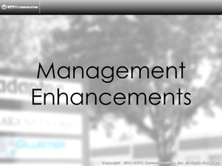 Copyright （C）  2014, NTTPC Communications, Inc. All Rights Reserved. 19　
Management
Enhancements
 