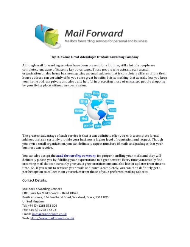 mail forwarding company mail forwarding company
