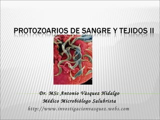 Dr. MSc Antonio Vàsquez Hidalgo
Médico Microbiólogo Salubrista
http://www.investigacionvasquez.webs.com
 
