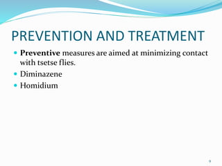 Homidium Trypanosomiasis | PPTX