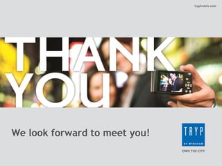 We look forward to meet you!
 