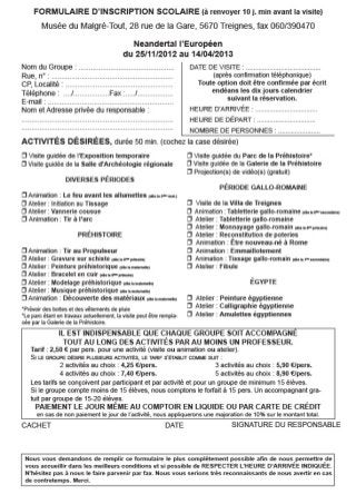 Tryptique groupes scolaires