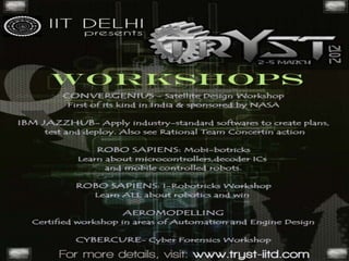 TRYST 2012 @ IIT Delhi