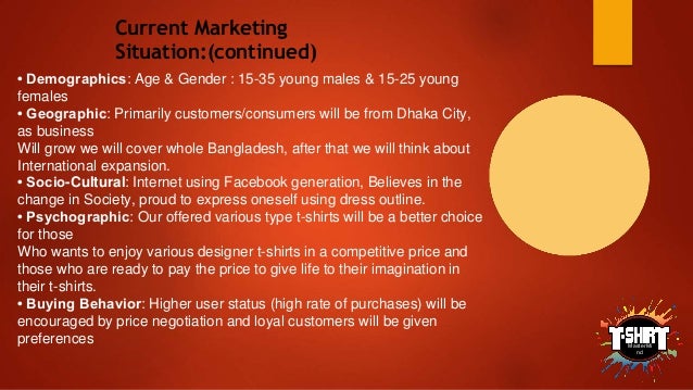 t shirt business market analysis