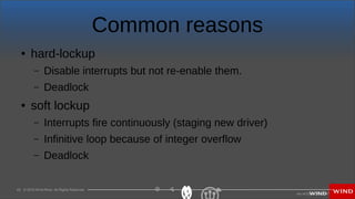 Linux kernel debugging(ODP format) | ODP