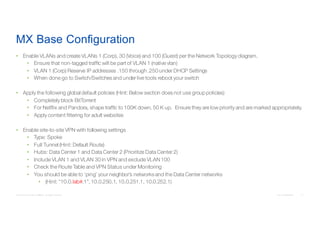 Meraki Cloud Networking Workshop | PDF