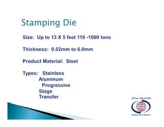 Stamping Die

 