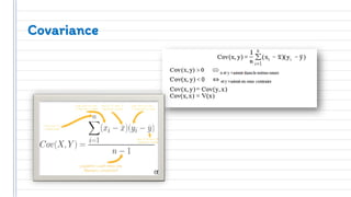 Covariance
 