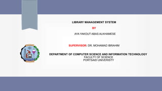 Library Management System | POTX