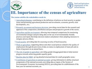 Overview of the New Features of World Programme for the Census of ...