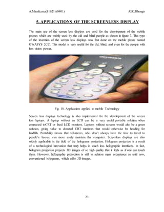 screen less display documentation | DOCX