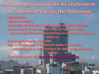 TS 2012 iloilo lodge report