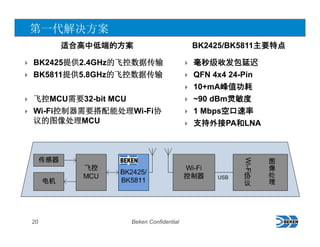 Bk2425 Arduino TechShanghai2016 - Beken UAV Solutions | PDF