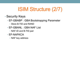 Isim Module TS31103 ISIM introduction | PPTX