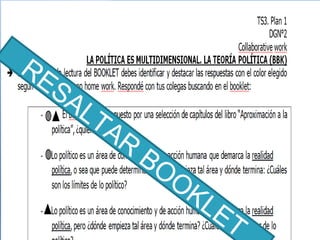 RESALTAR
BOOKLET
 