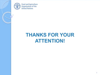 THANKS FOR YOUR
ATTENTION!
1
 