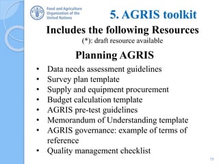 Agricultural Integrated Survey (AGRIS): Rationale and Methodology | PPT