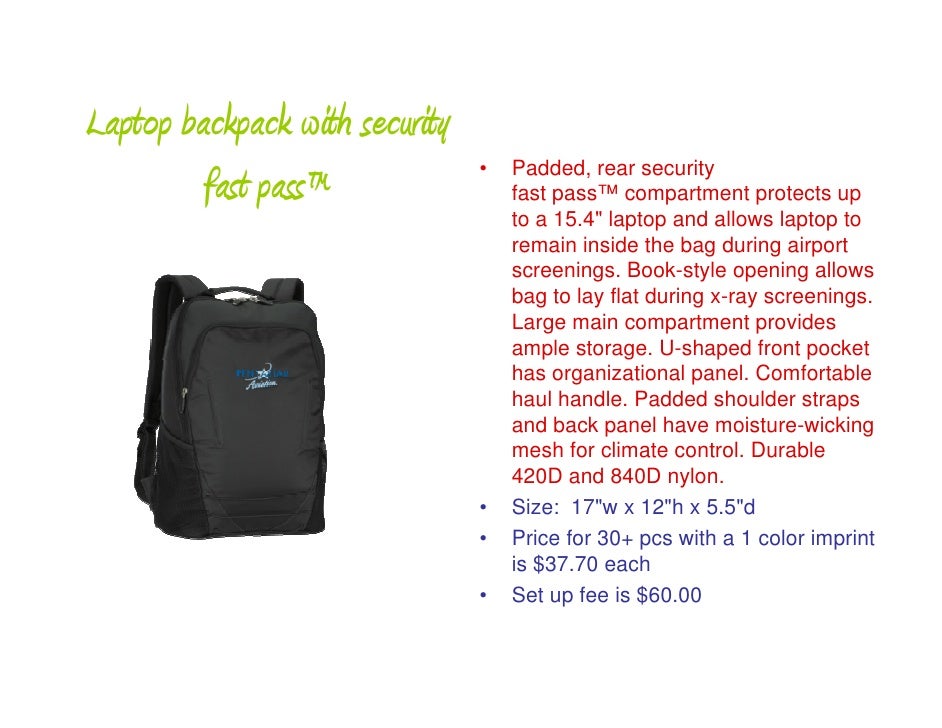 TSA Approved Laptop Bags