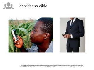 Identifier sa cible




   http://www.audiencescapes.org/sharing-development-information-hiva-aids-refugees-sms-texting-crops-prices-humanitarian-ushahidi
http://s837.photobucket.com/user/vonvictor/media/End%20Racism/african-american-businessman-smartphone.jpg.html?sort=3&o=8
 