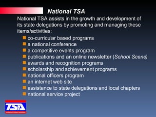 Tsa Development What is the Technology Student Association? | PPT