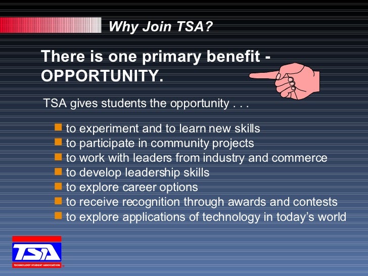 What is the Technology Student Association?