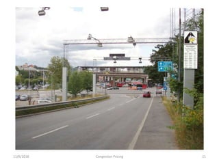 11/6/2018 21Congestion Pricing
 