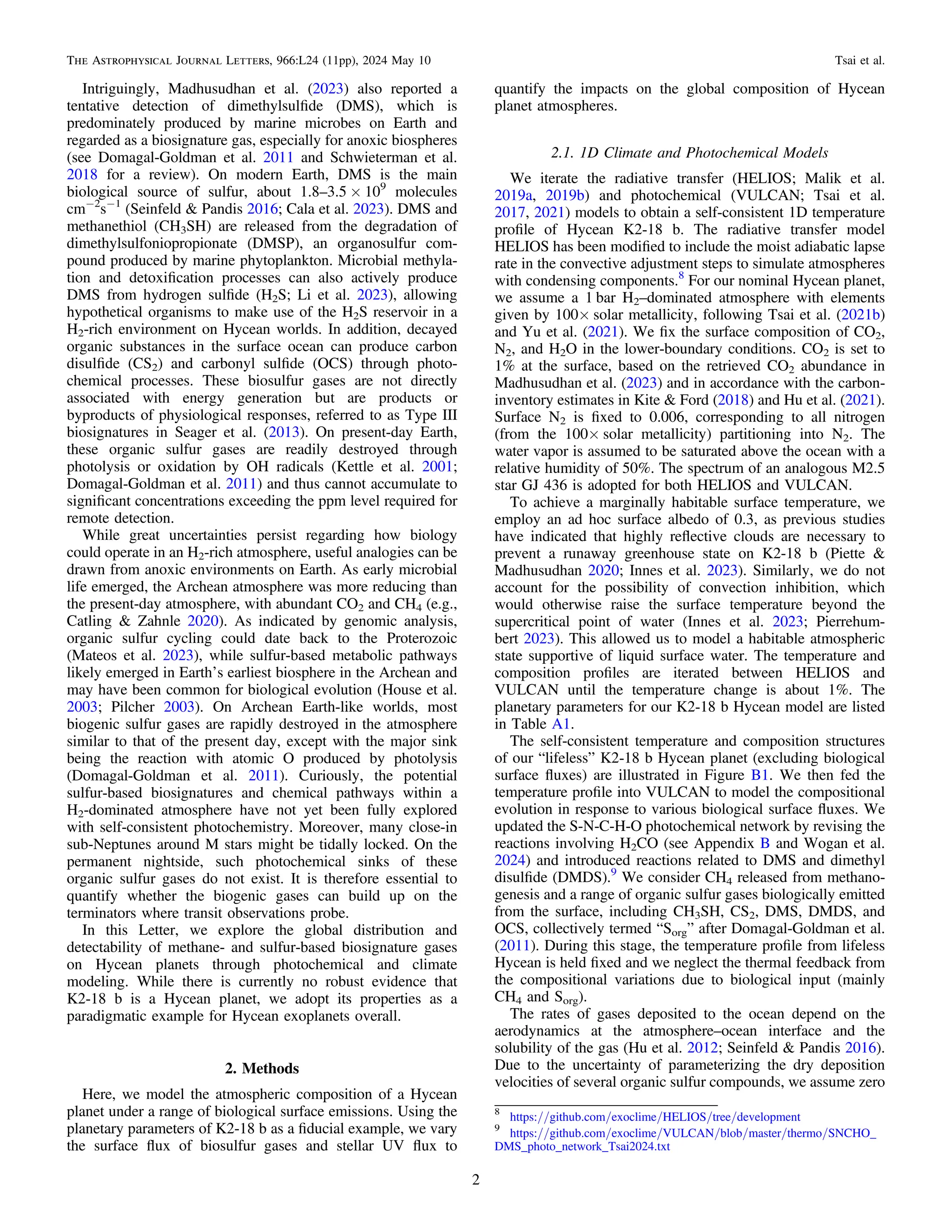 Unraveling The Puzzle Of K2 18B: A Temperate Sub Neptune'S Unique Chemistry - kem7s08