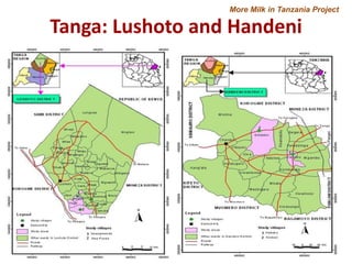 More Milk in Tanzania: Entry points for extending the frontiers of dairy value chains in Tanzania through hubs