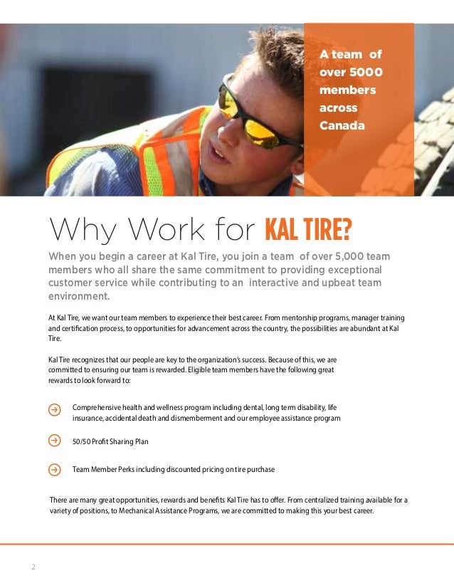 benefits at kal tire kal tire sales flyer