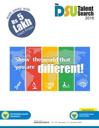 Talent Search by Dayananda Sagar University | PDF