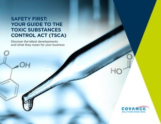 1
TOXIC SUBSTANCES CONTROL ACT (TSCA)
SAFETY FIRST:
YOUR GUIDE TO THE
TOXIC SUBSTANCES
CONTROL ACT (TSCA)
Discover the latest developments
and what they mean for your business
 