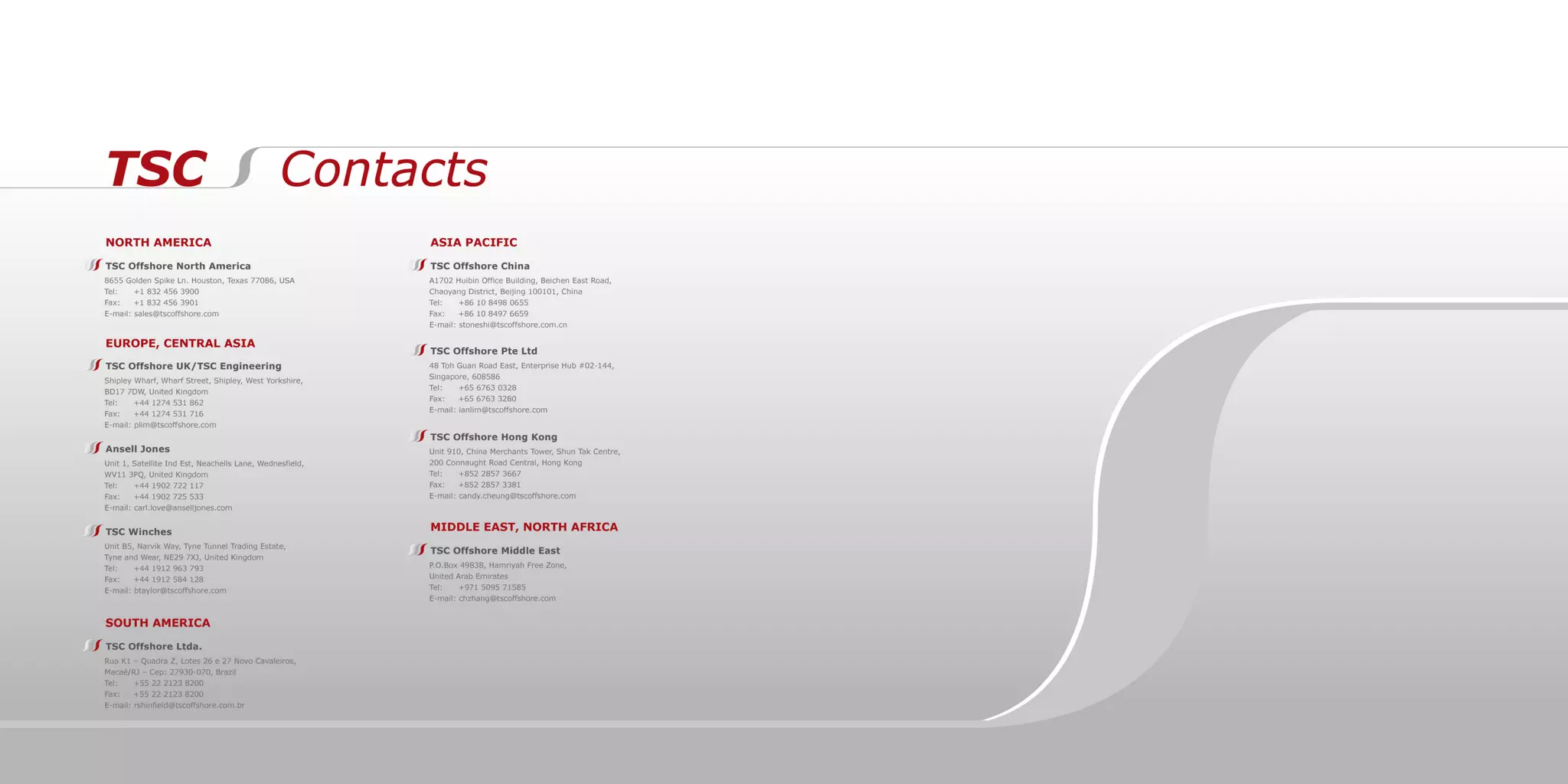 TSC Offshore Group 2009