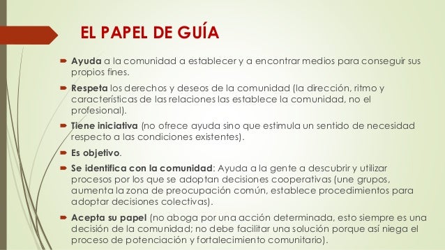 Trabajo social comunitario en el medio rural