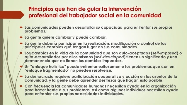 Trabajo social comunitario en el medio rural