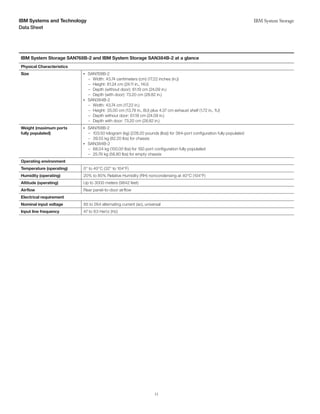 IBM System Storage SAN768B-2 and SAN384B-2 | PDF