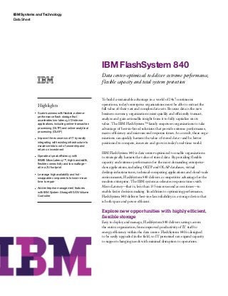 IBM FlashSystem 840