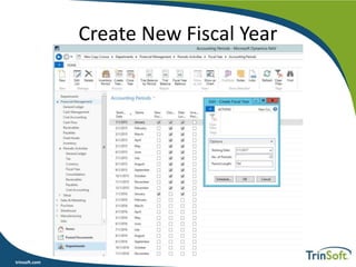trinsoft.com
Create New Fiscal Year
 