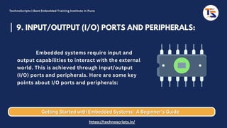 Embedded system basics free tutorial by TechnoScripts | PDF