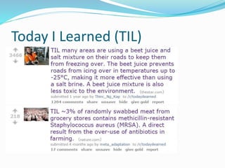 Today I Learned (TIL)
 