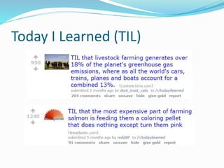 Today I Learned (TIL)
 