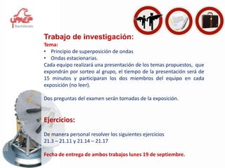 Como podemos utilizar éstas en beneficio del hombre.El movimiento ondulatorio, es provocado por una perturbación en un medio, de manera tal que una cantidad de energía se transmite por él (medio) mediante la agitación de las partículas del medio en donde se  propaga.Definiciones:A la propagación de la energía pro medio de una perturbación en un medio, y no por el movimiento del medio mismo, se le llama movimiento ondulatorio.