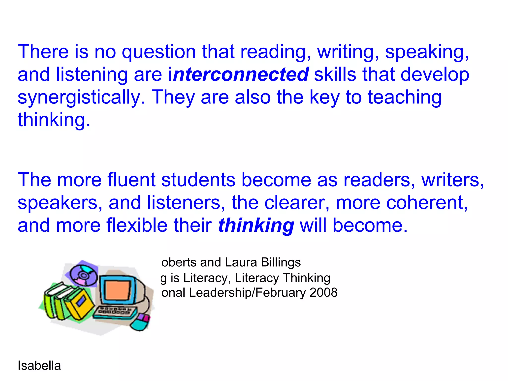 Literacy Across the Curriculum | PDF