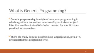 A Details Overview How to Use Typescript Generic Type | PPTX