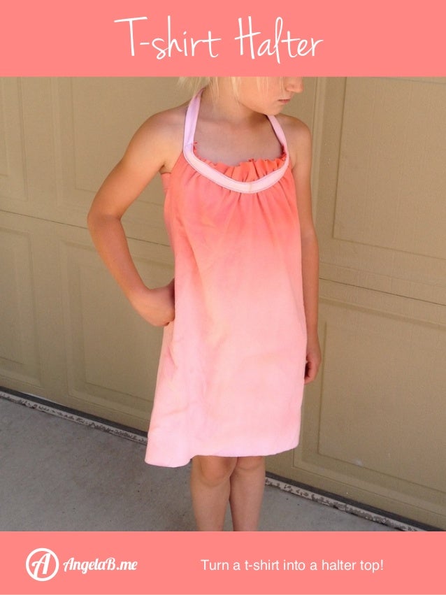 T Shirt Halter