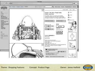 Theme:&&Shopping&Features&&& &Concept:&&Product&Page &&&&&&Owner:&&James&Ha@ield&
 