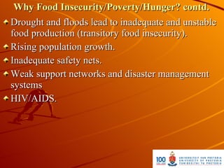 Tshwane Food Security Presentation(1) | PPT